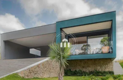 Casa com 4 dormitórios à venda, 354 m² por r$ 3.490.000,00 - condomínio campos de santo antônio ii - itu/sp