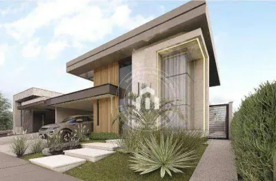 Casa com 3 dormitórios à venda, 200 m² por r$ 1.600.000,00 - condomínio residencial una - itu/sp