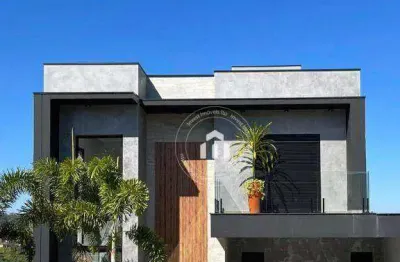 Casa com 3 dormitórios à venda, 253 m² por r$ 2.300.000,00 - condomínio residencial una - itu/sp