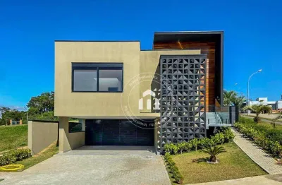 Casa com 3 dormitórios à venda, 251 m² por r$ 2.330.000,00 - condomínio alphaville castello - itu/sp