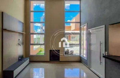 Casa com 3 dormitórios para alugar, 105 m² por r$ 6.500,00/mês - condomínio village moutonnée - salto/sp
