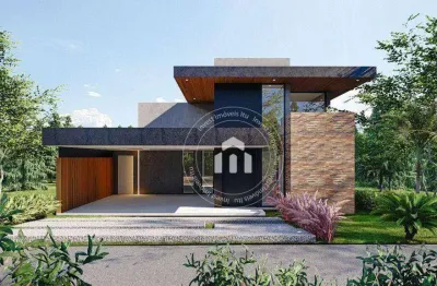 Casa com 3 dormitórios à venda, 202 m² por R$ 1.810.000,00 - Condomínio Residencial Una - Itu/SP