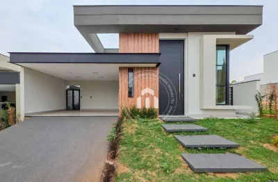 Casa com 3 dormitórios à venda, 200 m² por R$ 1.700.000,00 - Condomínio Residencial Una - Itu/SP