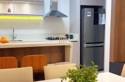 Apartamento mobiliado e impecável no centro, navegantes/sc