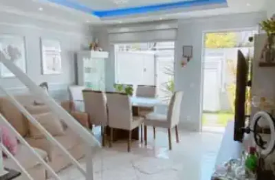 Casa em condomínio fechado com 3 quartos à venda na estrada meringuava, taquara, rio de janeiro, 136 m2 por r$ 550.000