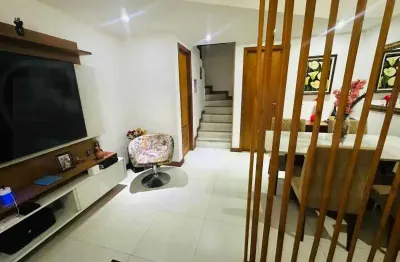 Casa em condomínio fechado com 3 quartos à venda na rua valentim duhnam, freguesia (jacarepaguá), rio de janeiro, 140 m2 por r$ 580.000