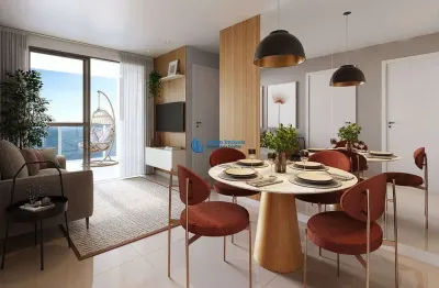 Kalena residence: apartamentos 2 qts entre 61m² e 68m² no jockey de itaparica