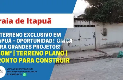 Terreno de 360m² na praia de itapuã: investimento perfeito! venha conferir!