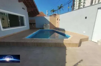 Casa para Venda em Praia Grande, Solemar, 4 dormitórios, 1 suíte, 2 banheiros, 3 vagas
