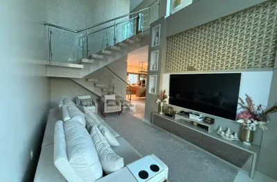 Vende/aluga duplex com 4 suítes e área gourmet com piscina - quintas das marinas