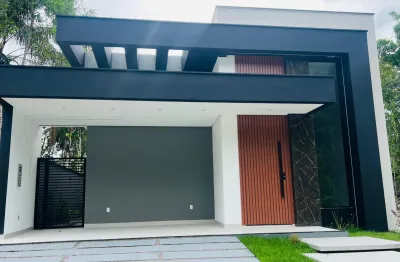 Vende casa térrea com 3 quartos, sendo 1 suíte master e piscina - vivenda das marinas