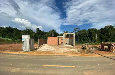 Vende-se lote com obra iniciada e com o condomínio  ideal para moradia e investimento