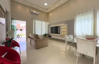 Compre/Alugue casa térrea com 3 suítes e uma excelente área gourmet na ponta negra - Condomínio Residencial Passaredo