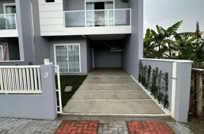Sobrado geminado para venda em balneário barra do sul, pinheiros, 3 dormitórios, 1 suíte