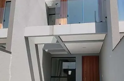 Sobrado geminado para venda em joinville, aventureiro, 3 dormitórios, 1 suíte, 2 vagas