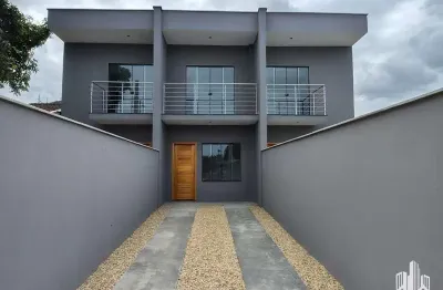 Sobrado geminado para venda em joinville, boa vista, 3 dormitórios, 2 banheiros