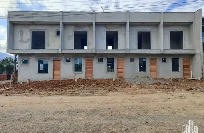 Sobrado geminado para venda em joinville, vila nova, 2 dormitórios, 1 vaga