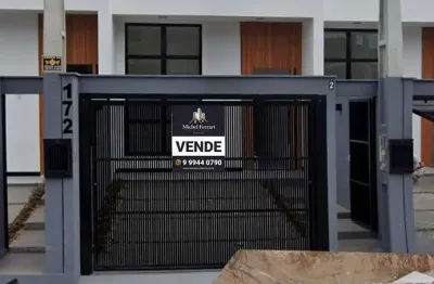 Casa geminada para venda em joinville, iririú, 3 dormitórios, 1 suíte