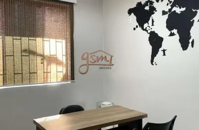 Sala comercial para locação em são josé, barreiros, 3 banheiros, 1 vaga