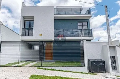 Sobrado triplex com terraço a venda no atuba. pronto para morar e financia, topa permuta frente pra rua