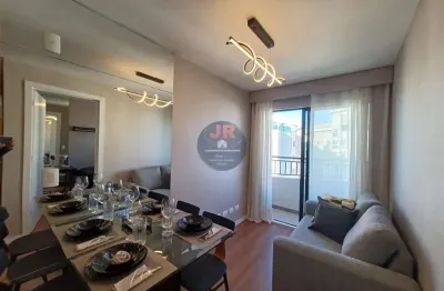Belo apartamento na vila izabel, 2 quartos e sacada privativa com vaga!