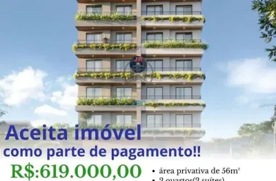 Apartamentos na planta, 2 quartos com suítes, no são francisco
