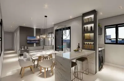 Apartamento alto padrão 3 quartos sendo uma suíte e vaga coberta, no centro de pinhais