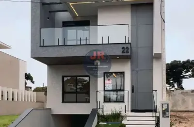Sobrado de alto padrão em condomínio, oportunidade no pinheirinho