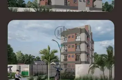 Apartamento kitnet garden  à venda no bairro cajuru em curitiba