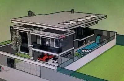Casa alto padrão, na melhor localização do ecoville, 4 suítes com elevador privativo