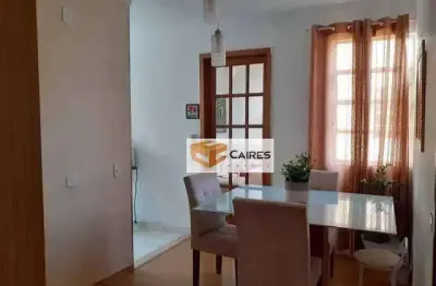 Apartamento com 2 dormitórios à venda, 63 m² por r$ 236.000,00 - conjunto residencial parque bandeirantes - campinas/sp