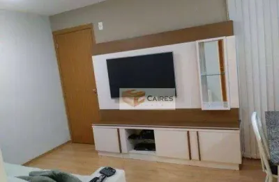 Apartamento com 2 dormitórios à venda, 45 m² por r$ 230.000,00 - parque das cachoeiras - campinas/sp