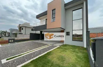 Casa com 4 dormitórios à venda, 265 m² por r$ 2.350.000,00 - jardim pari - paulínia/sp
