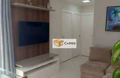 Apartamento com 2 dormitórios à venda, 50 m² por r$ 265.000,00 - jardim amazonas - campinas/sp