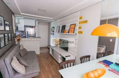 Apartamento com 2 dormitórios à venda, 47 m² por r$ 265.000,00 - vila carminha - campinas/sp