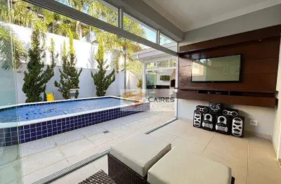 Casa com 5 dormitórios à venda, 331 m² por r$ 3.400.000,00 - swiss park - campinas/sp