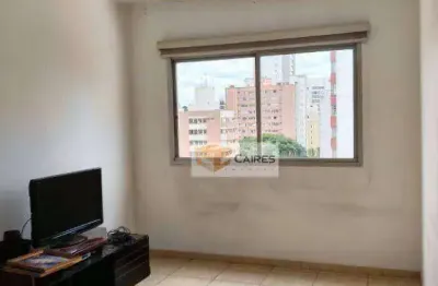 Apartamento com 1 dormitório, 46 m² - venda por r$ 265.000,00 ou aluguel por r$ 1.735,00/mês - centro - campinas/sp