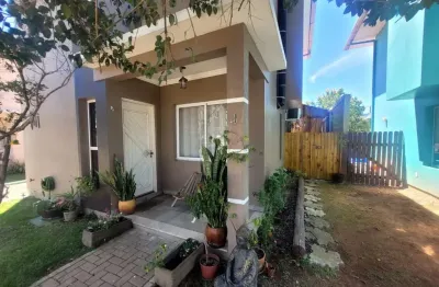 Casa em condomínio fechado com 3 quartos à venda na rua christiano zimmermann, 120, feitoria, são leopoldo por r$ 660.000