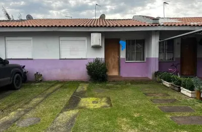 Casa em condomínio fechado com 2 quartos à venda na estrada do boqueirão, 660, jardim planalto, esteio por r$ 195.000