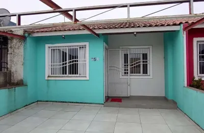 Casa com 2 quartos à venda na rua ágata, 35, vila três marias, esteio