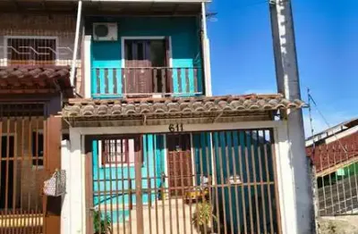 Casa em condomínio fechado com 2 quartos à venda na rua esmeralda, 611, pasqualini, sapucaia do sul por r$ 320.000