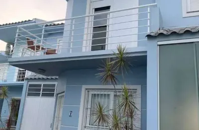 Casa em condomínio fechado com 3 quartos à venda na rua doutor tancredo neves, 312, fátima, canoas por r$ 399.900