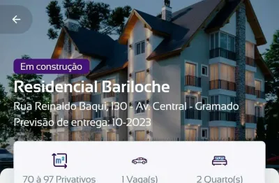 Apartamento com 2 quartos à venda na reinaldo baqui, 130, centro, gramado por r$ 995.000