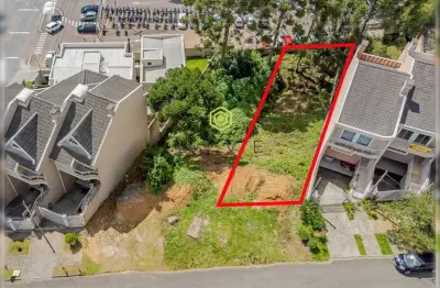 Terreno à venda na rua elias carazzai, 108, vista alegre, curitiba por r$ 550.000