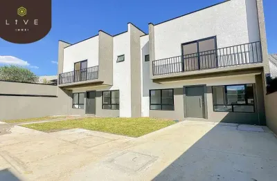 Casa em condomínio fechado com 3 quartos à venda na rua professor joão duck filho, 409, xaxim, curitiba, 100 m2 por r$ 627.000