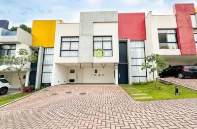 Casa em condomínio fechado com 3 quartos à venda na rua joão batista dallarmi, 961, santo inácio, curitiba, 203 m2 por r$ 1.800.000