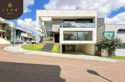 Casa em condomínio fechado com 4 quartos à venda na rua marechal anor teixeira dos santos, 850, boa vista, curitiba, 350 m2 por r$ 1.990.000