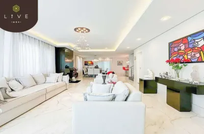 Casa em condomínio fechado com 4 quartos à venda na rua hermenegildo luca, 101, são braz, curitiba, 261 m2 por r$ 2.550.000