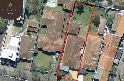 Terreno à venda na rua myltho anselmo da silva, 930, mercês, curitiba, 885 m2 por r$ 1.599.000