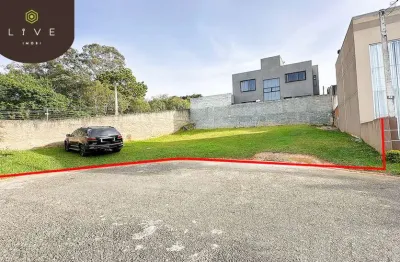 Terreno à venda na rua mozart rosseto, 358, cachoeira, curitiba por r$ 349.000